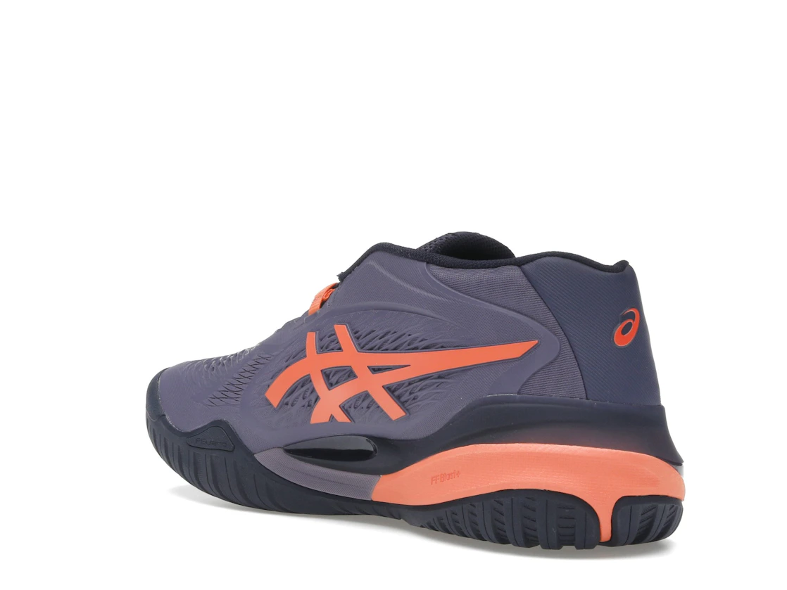 ASICS Gel-Resolution X Greyish Purple Nova Orange