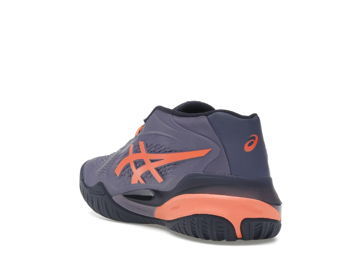 ASICS Gel-Resolution X Greyish Purple Nova Orange