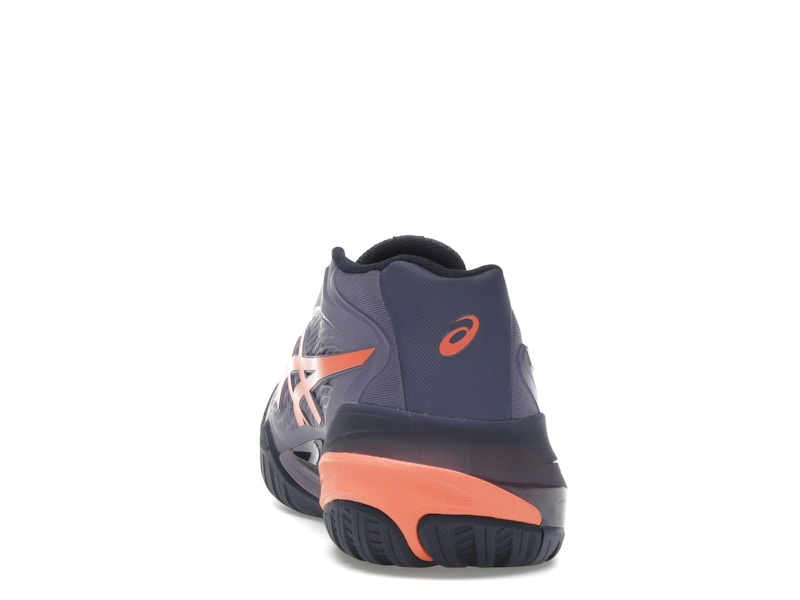 ASICS Gel-Resolution X Greyish Purple Nova Orange