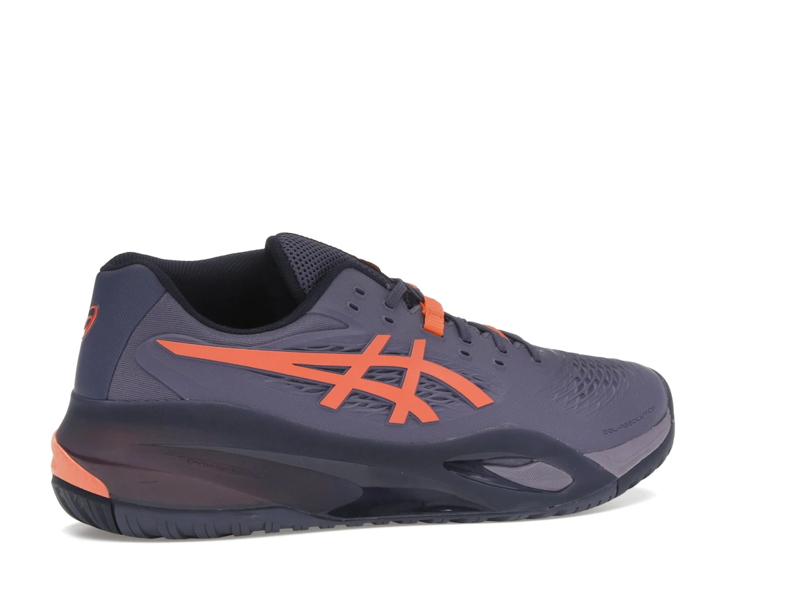 ASICS Gel-Resolution X Greyish Purple Nova Orange