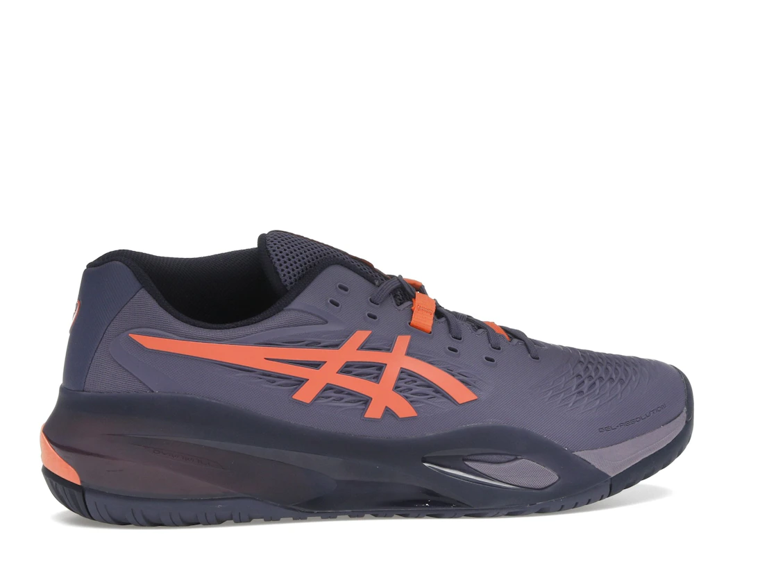 ASICS Gel-Resolution X Greyish Purple Nova Orange