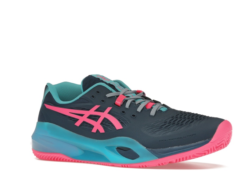 ASICS Gel-Resolution X Padel Mako Blue Hot Pink
