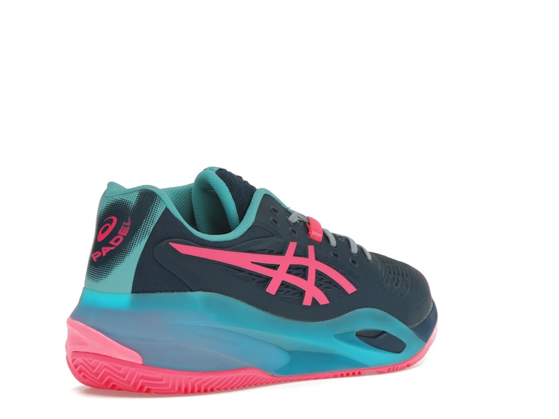 ASICS Gel-Resolution X Padel Mako Blue Hot Pink