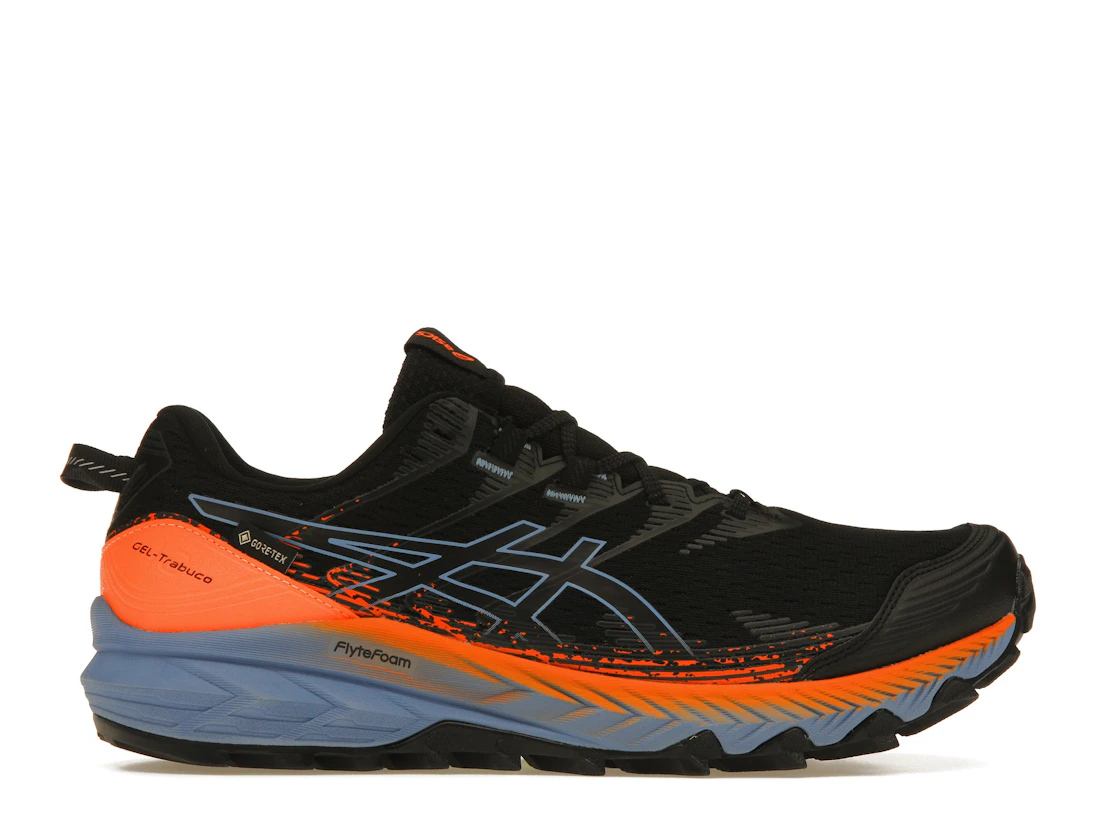 ASICS Gel-Trabuco 10 Gore-Tex Black Blue Harmony Orange