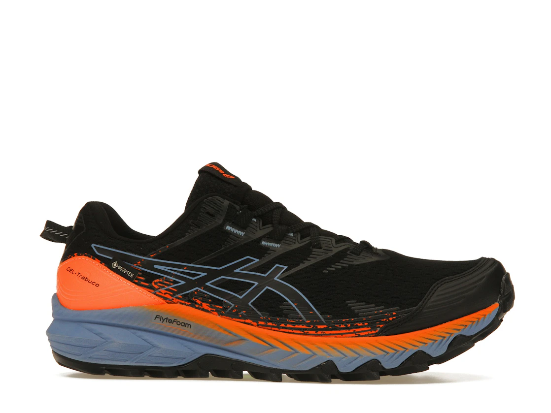 ASICS Gel-Trabuco 10 Gore-Tex Black Blue Harmony Orange