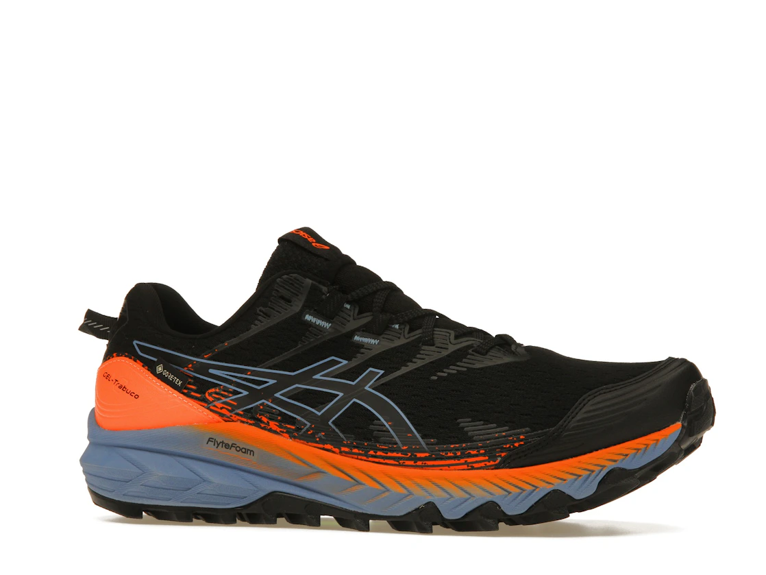 ASICS Gel-Trabuco 10 Gore-Tex Black Blue Harmony Orange