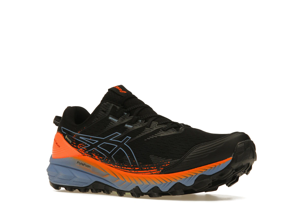 ASICS Gel-Trabuco 10 Gore-Tex Black Blue Harmony Orange