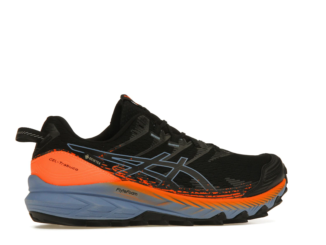 ASICS Gel-Trabuco 10 Gore-Tex Black Blue Harmony Orange