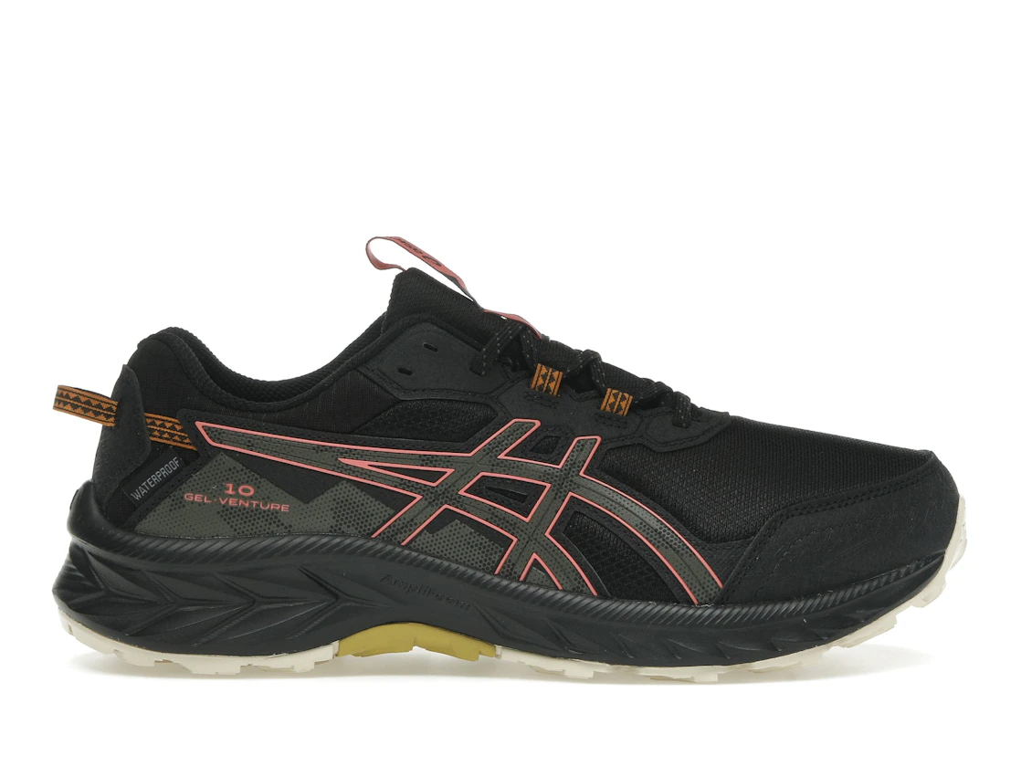 ASICS Gel-Venture 10 Waterproof Black Brown Stone (Women's)