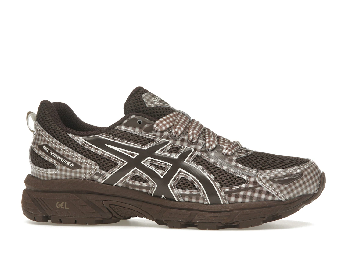 ASICS Gel-Venture 6 Story mfg. Reddish Brown Gingham