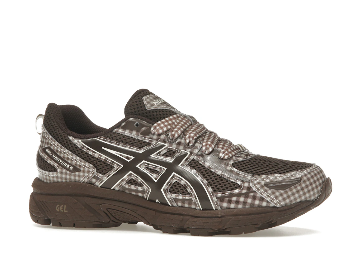 ASICS Gel-Venture 6 Story mfg. Reddish Brown Gingham