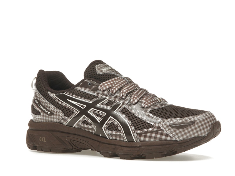 ASICS Gel-Venture 6 Story mfg. Reddish Brown Gingham
