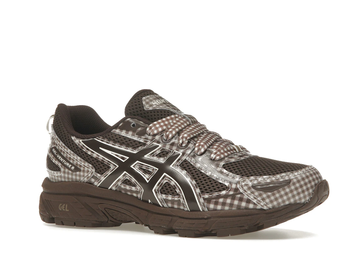 ASICS Gel-Venture 6 Story mfg. Reddish Brown Gingham