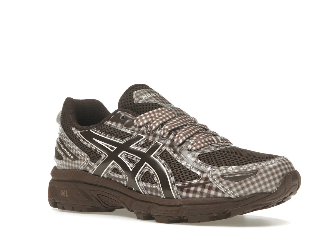 ASICS Gel-Venture 6 Story mfg. Reddish Brown Gingham