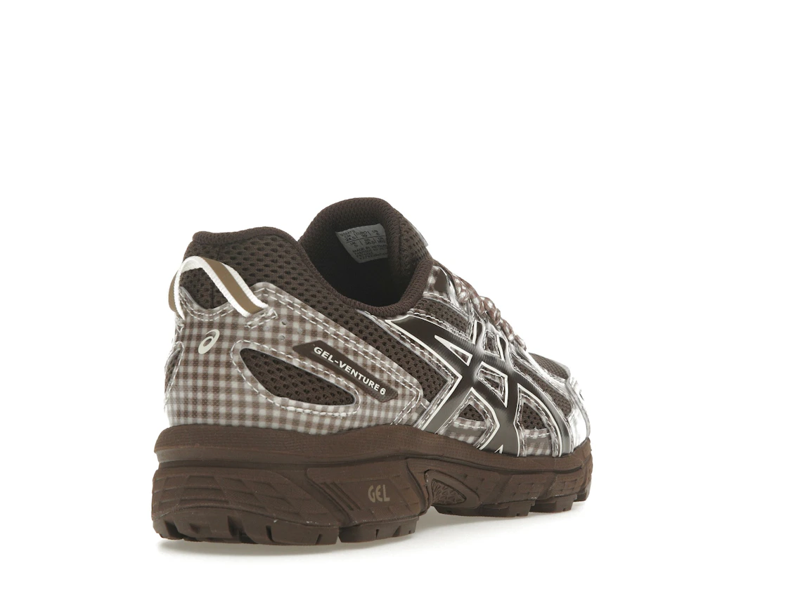 ASICS Gel-Venture 6 Story mfg. Reddish Brown Gingham