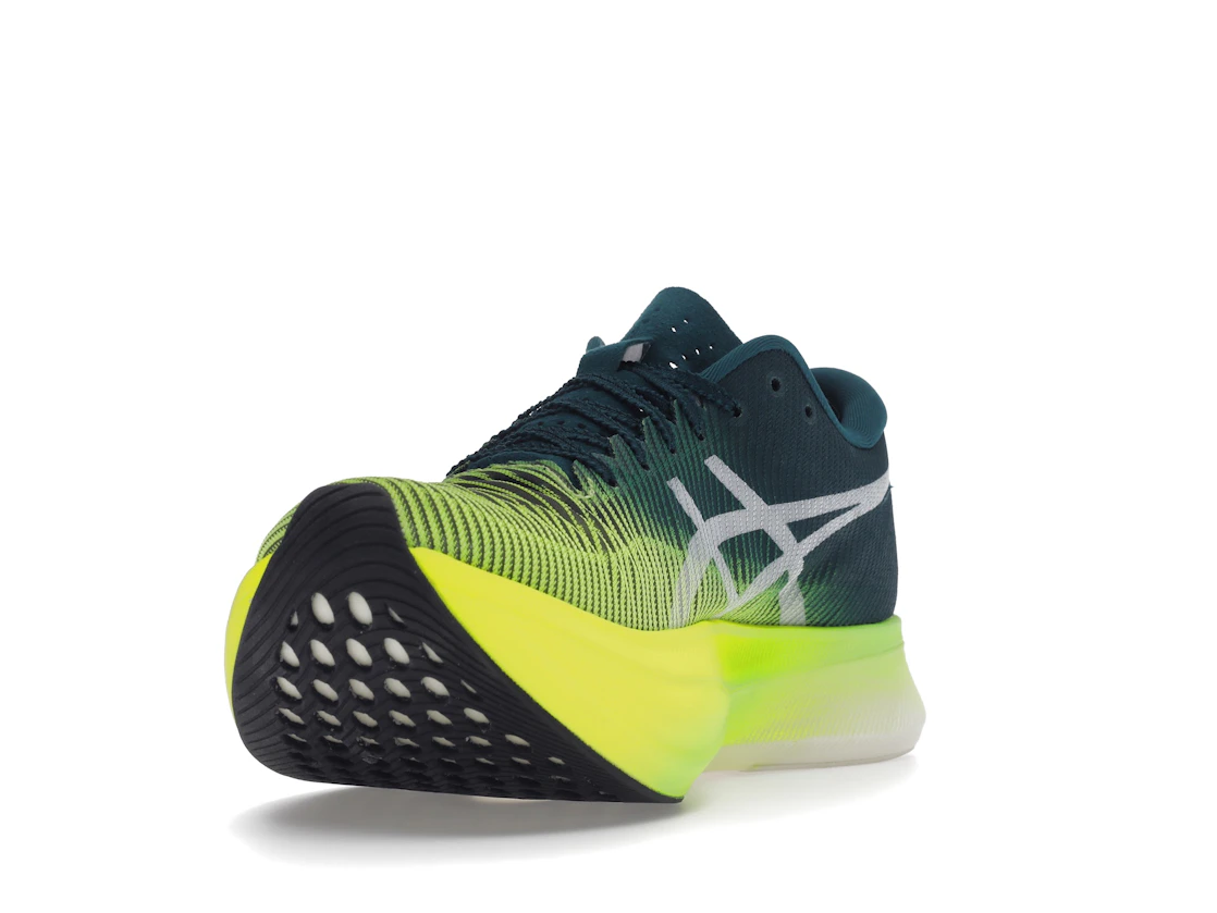ASICS Metaspeed Sky+ Velvet Pine Safety Yellow