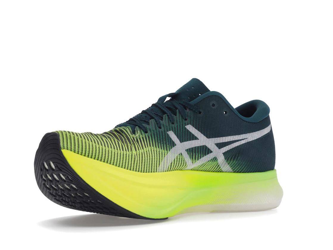 ASICS Metaspeed Sky+ Velvet Pine Safety Yellow