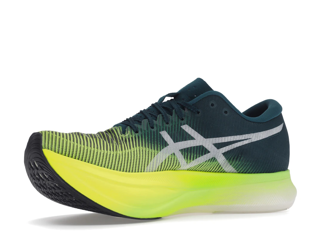 ASICS Metaspeed Sky+ Velvet Pine Safety Yellow