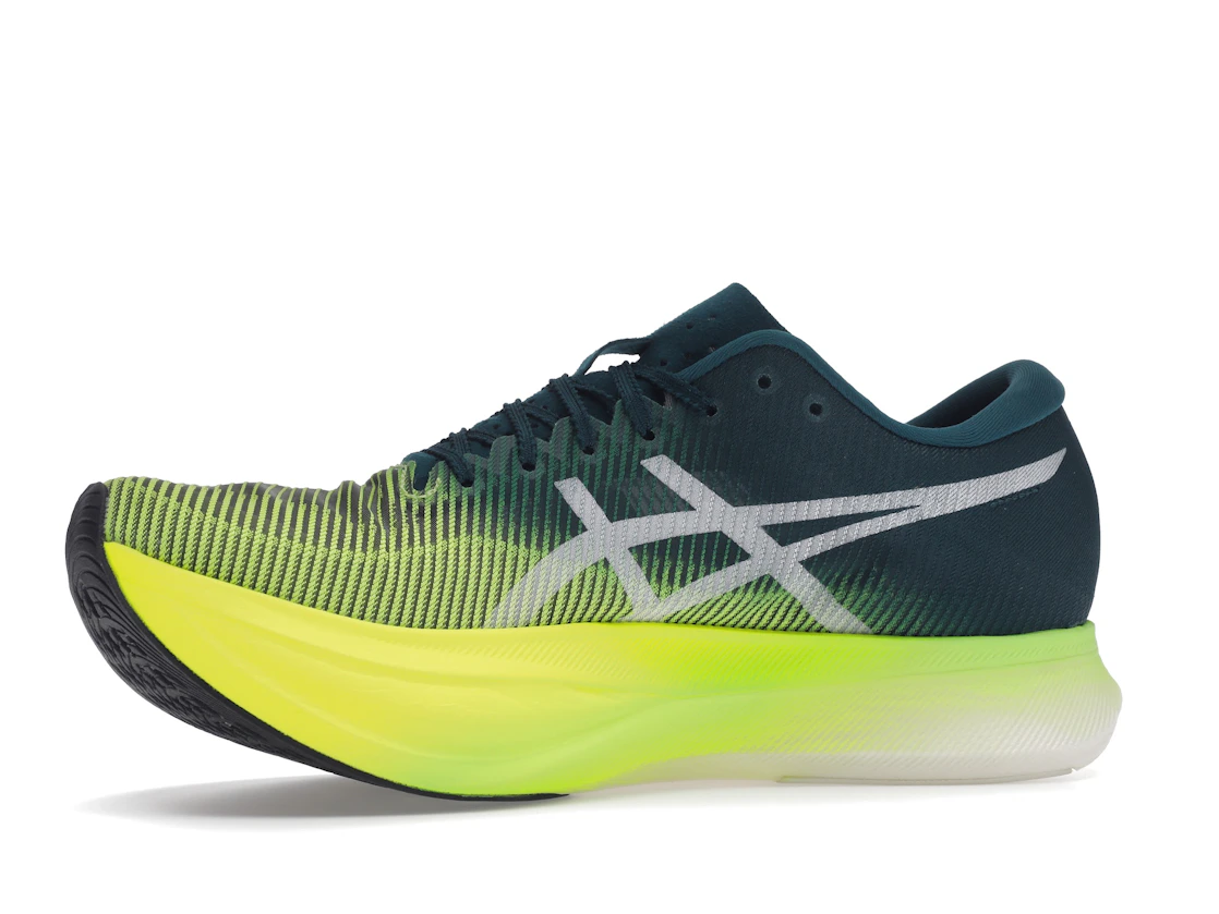 ASICS Metaspeed Sky+ Velvet Pine Safety Yellow