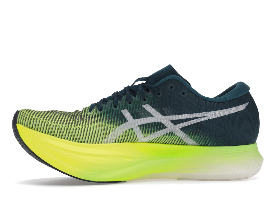 ASICS Metaspeed Sky+ Velvet Pine Safety Yellow