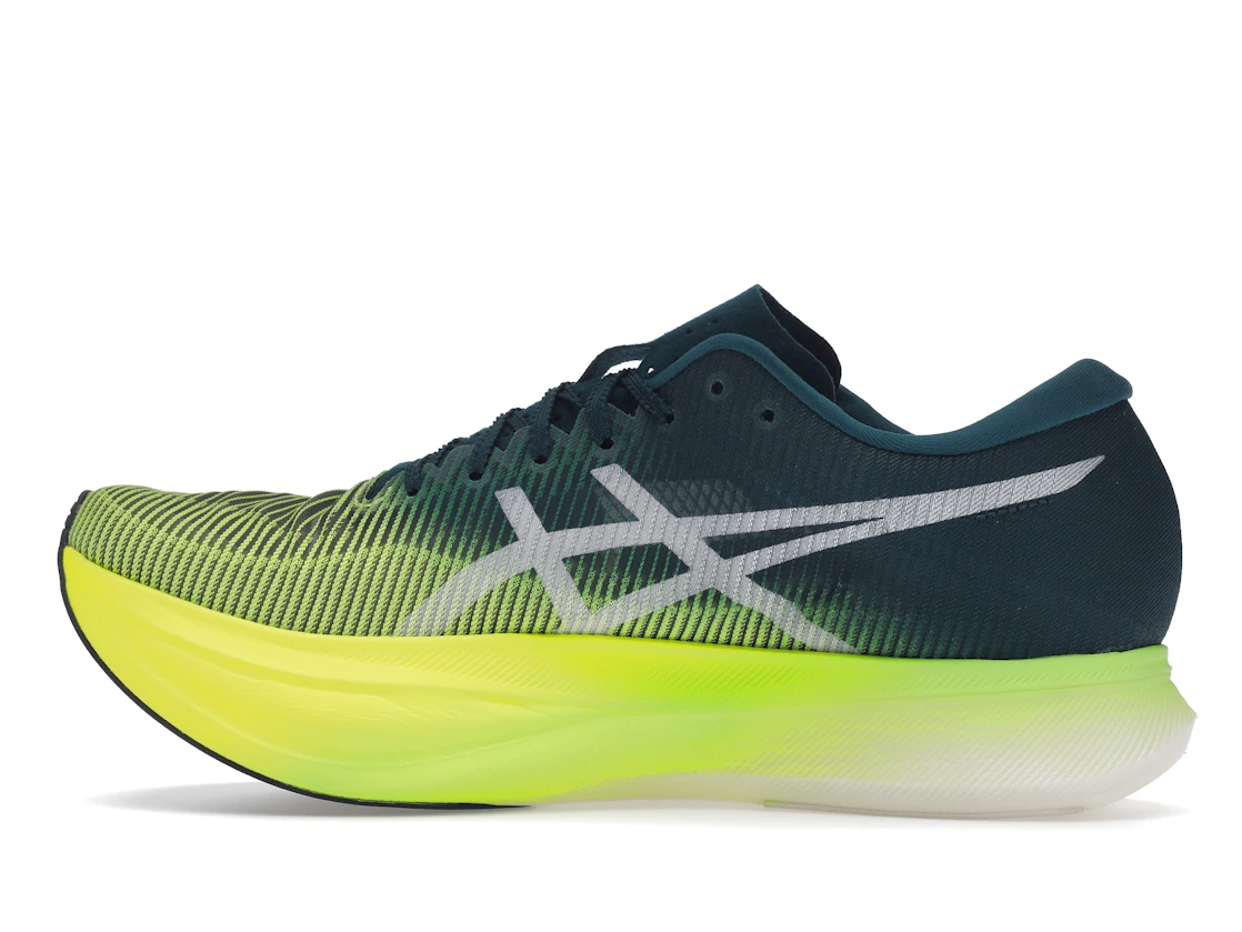 ASICS Metaspeed Sky+ Velvet Pine Safety Yellow