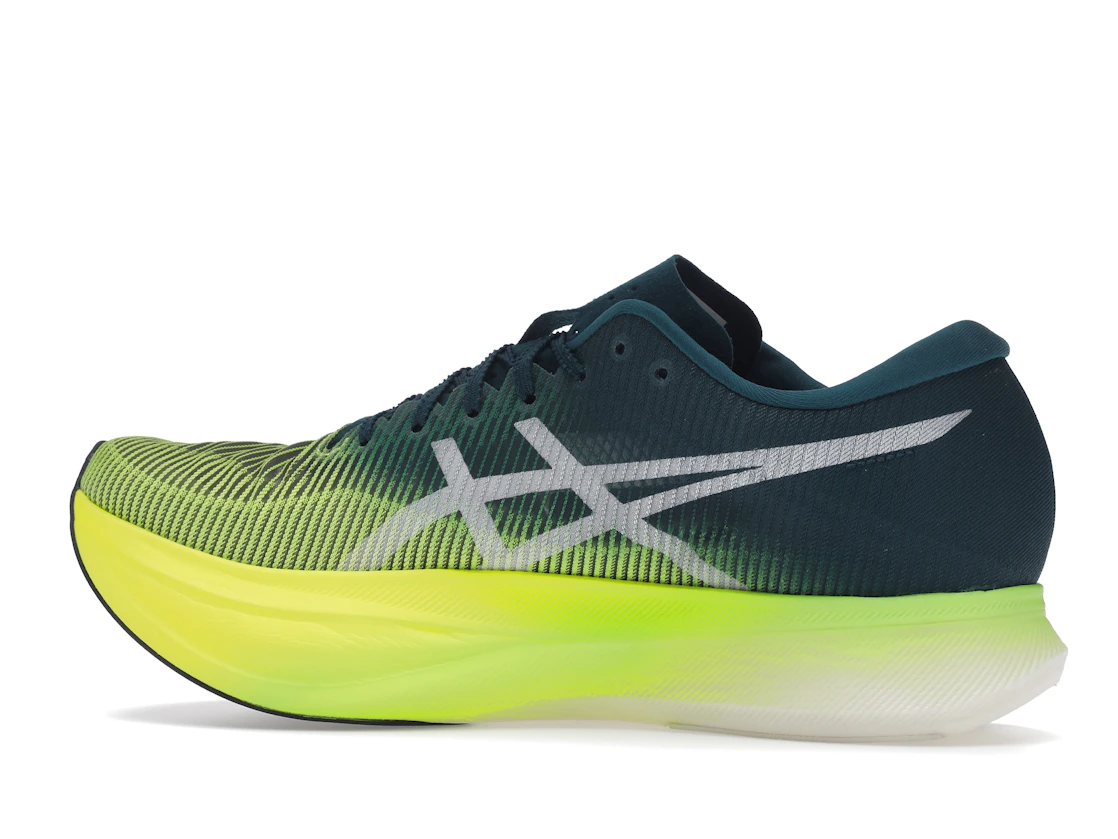 ASICS Metaspeed Sky+ Velvet Pine Safety Yellow