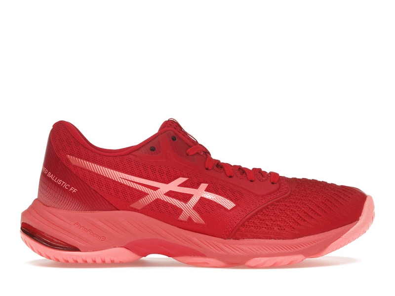 ASICS Netburner Ballistic FF 3 Speed Red Sun Coral Men's