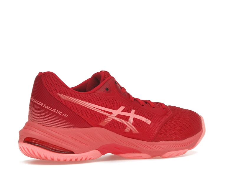 ASICS Netburner Ballistic FF 3 Speed Red Sun Coral