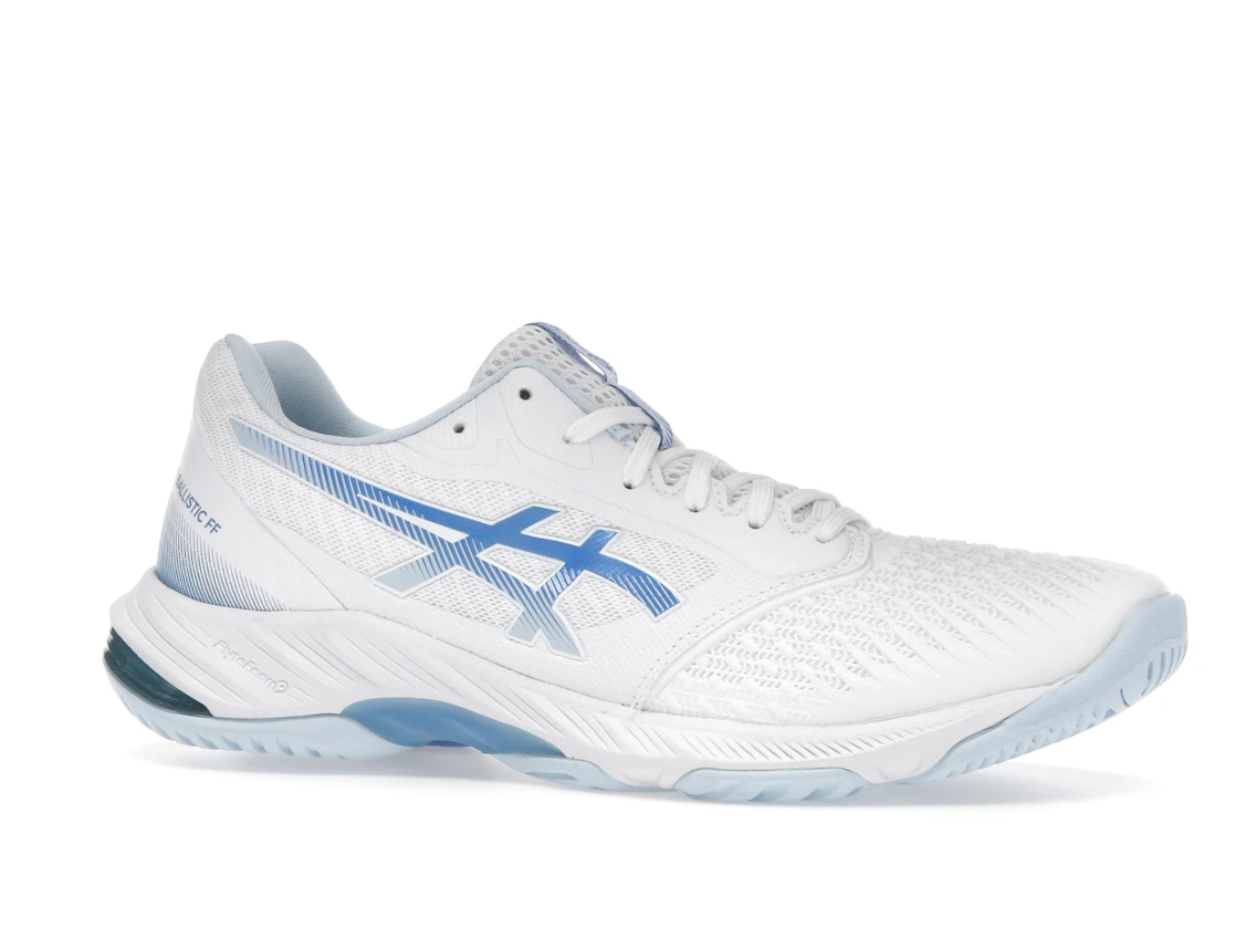 ASICS Netburner Ballistic FF 3 White Blue Coast (Women's)