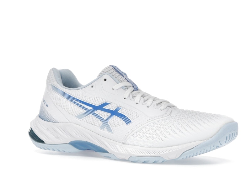 ASICS Netburner Ballistic FF 3 White Blue Coast (Women's)