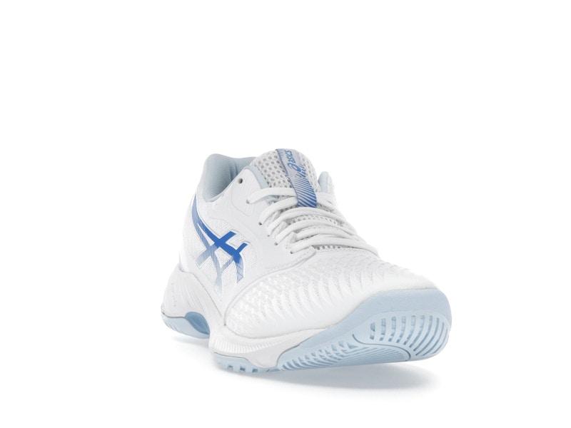 ASICS Netburner Ballistic FF 3 White Blue Coast (Women's)