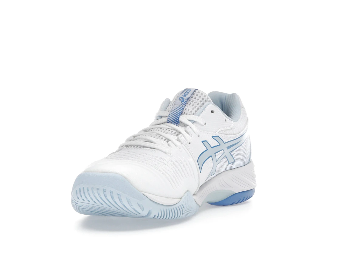 ASICS Netburner Ballistic FF 3 White Blue Coast (Women's)