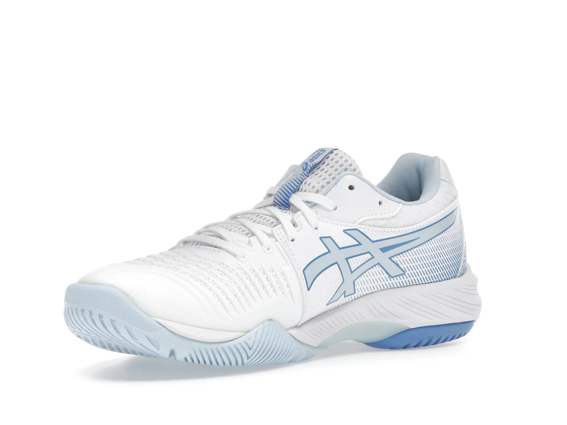 ASICS Netburner Ballistic FF 3 White Blue Coast (Women's)