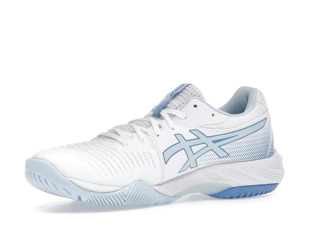 ASICS Netburner Ballistic FF 3 White Blue Coast (Women's)