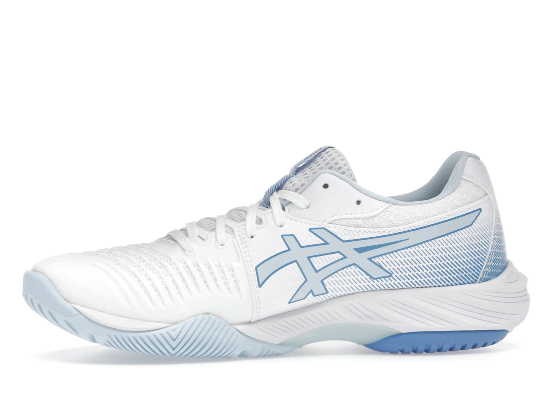 ASICS Netburner Ballistic FF 3 White Blue Coast (Women's)