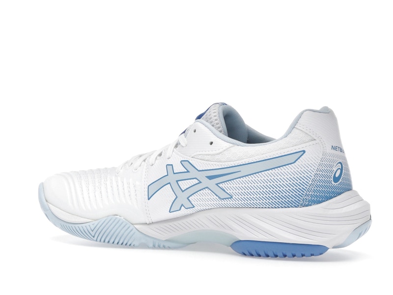 ASICS Netburner Ballistic FF 3 White Blue Coast (Women's)