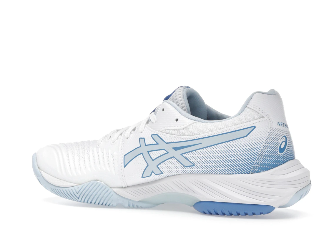 ASICS Netburner Ballistic FF 3 White Blue Coast (Women's)