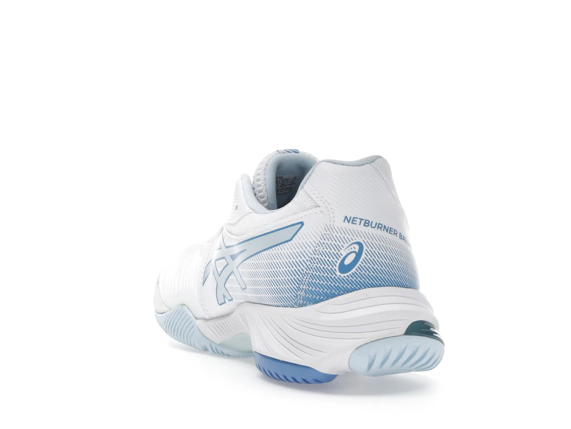 ASICS Netburner Ballistic FF 3 White Blue Coast (Women's)