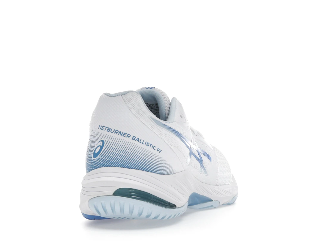 ASICS Netburner Ballistic FF 3 White Blue Coast (Women's)