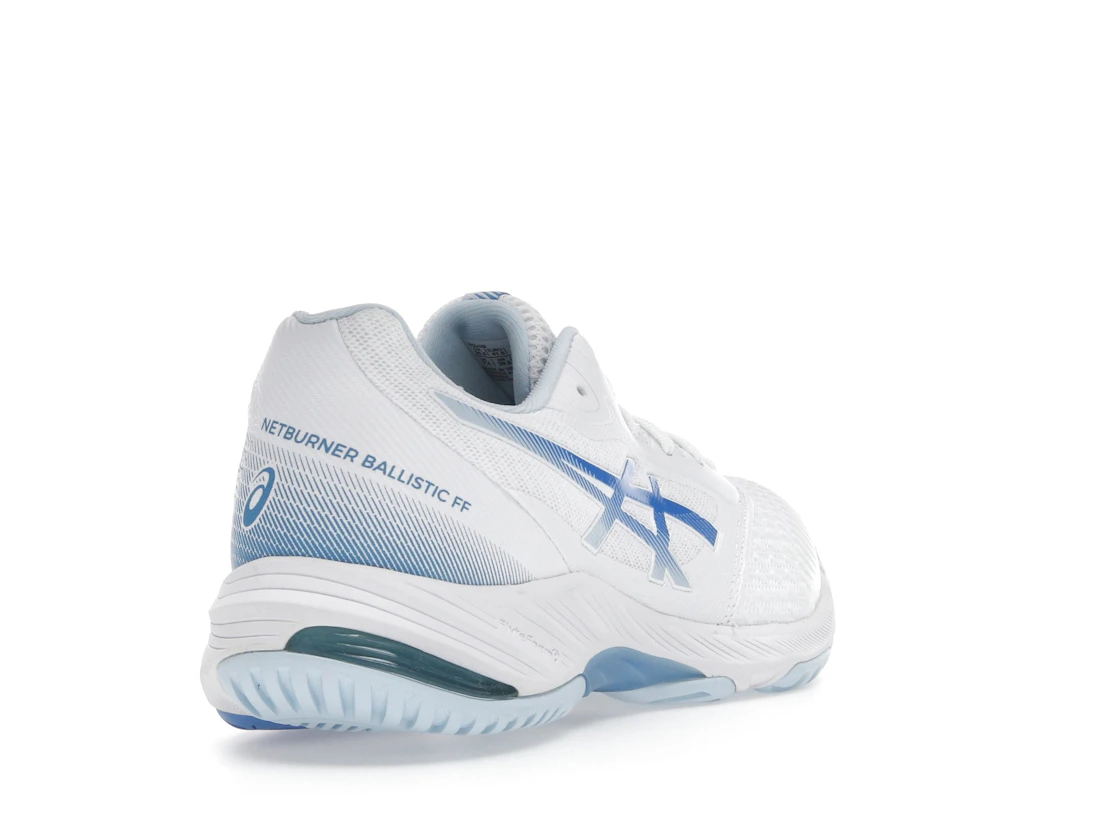 ASICS Netburner Ballistic FF 3 White Blue Coast (Women's)