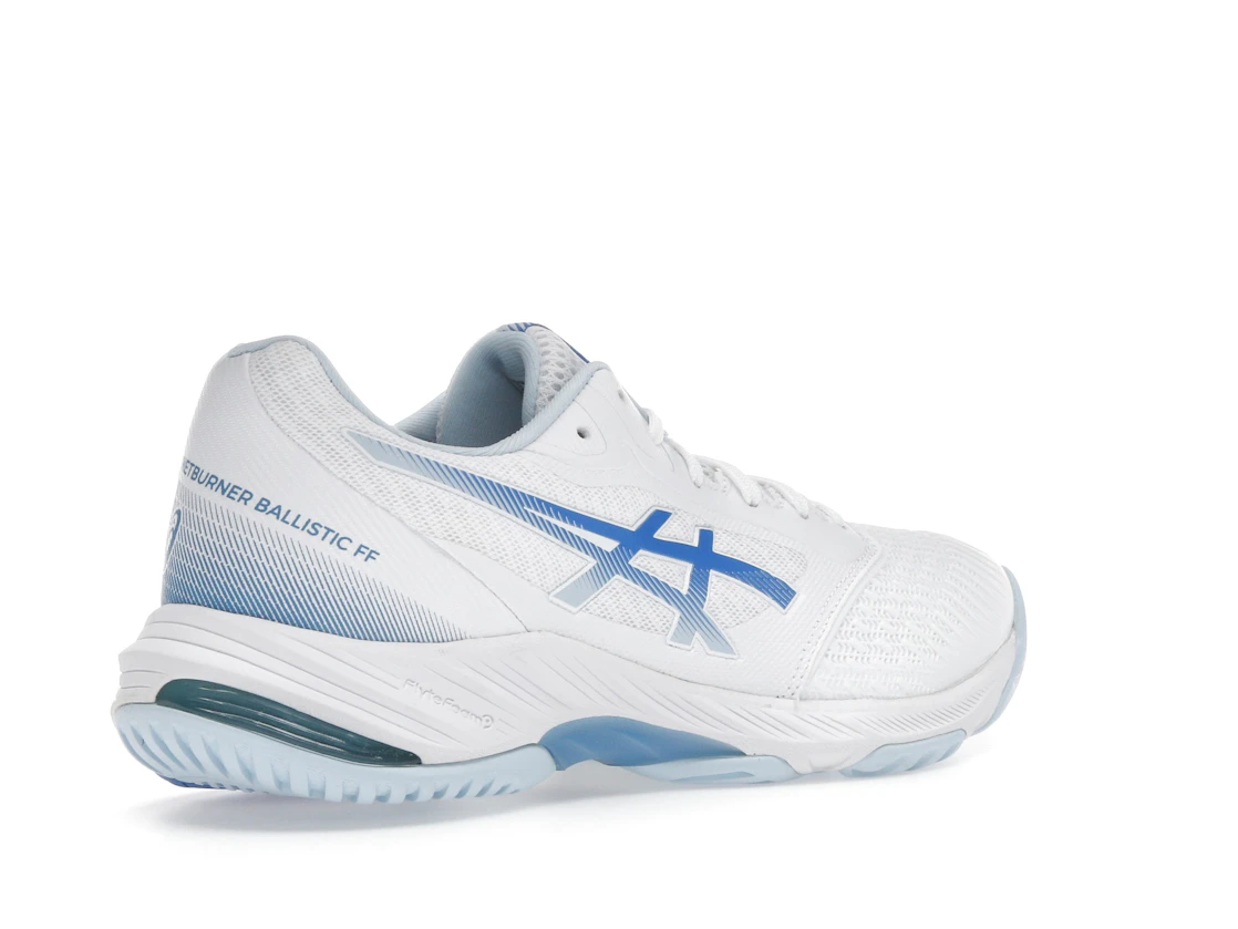 ASICS Netburner Ballistic FF 3 White Blue Coast (Women's)