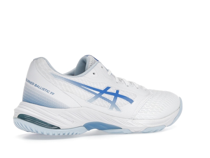 ASICS Netburner Ballistic FF 3 White Blue Coast (Women's)