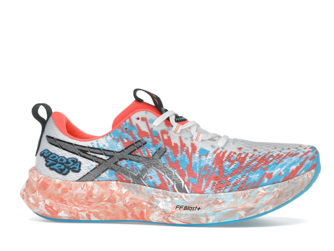 ASICS Noosa Tri 16 White Sunrise Red