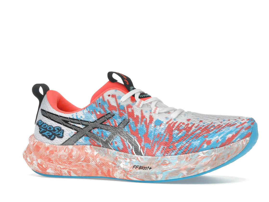 ASICS Noosa Tri 16 White Sunrise Red