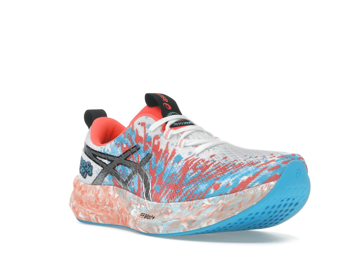 ASICS Noosa Tri 16 White Sunrise Red