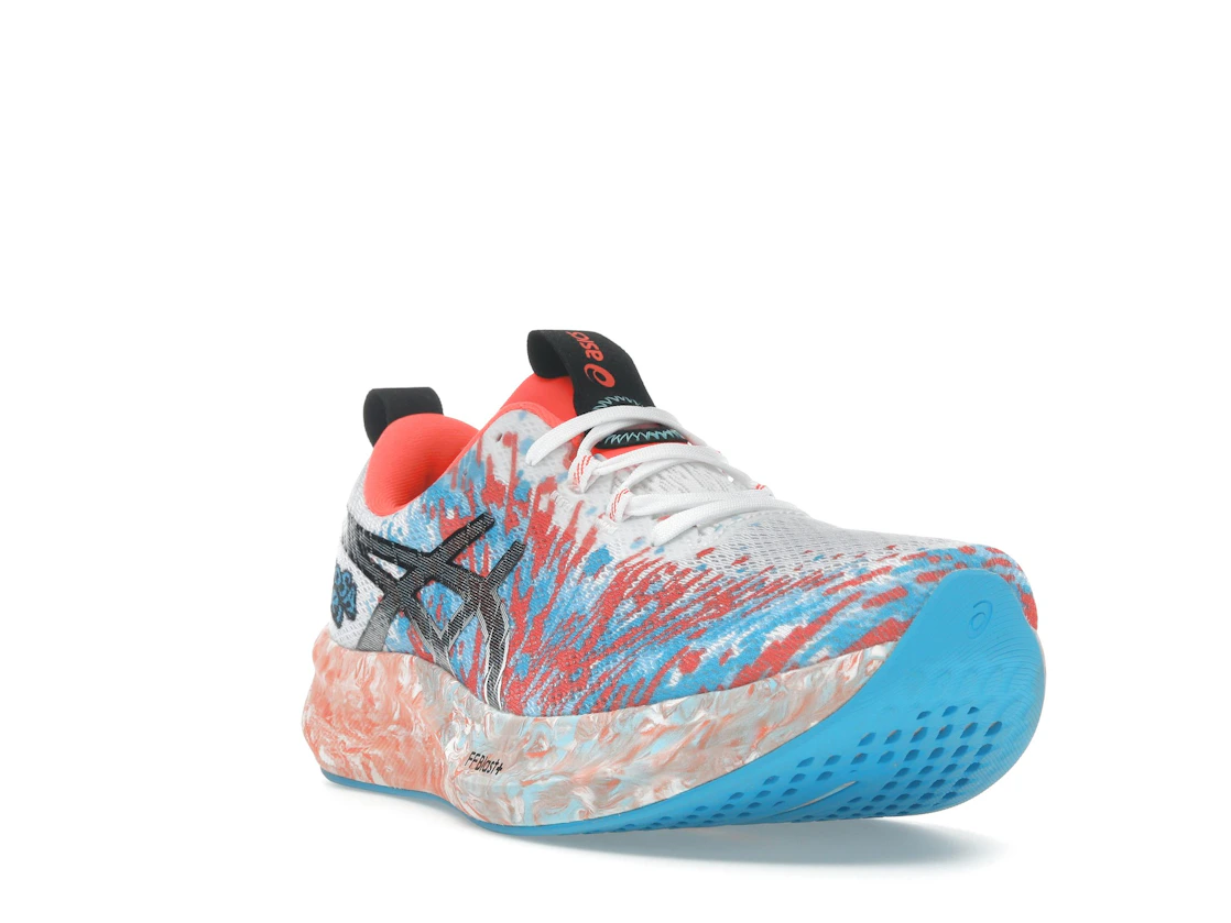 ASICS Noosa Tri 16 White Sunrise Red