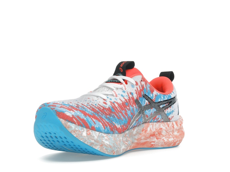 ASICS Noosa Tri 16 White Sunrise Red
