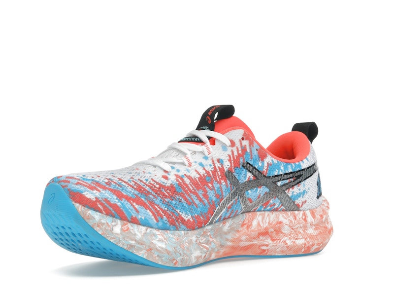 ASICS Noosa Tri 16 White Sunrise Red