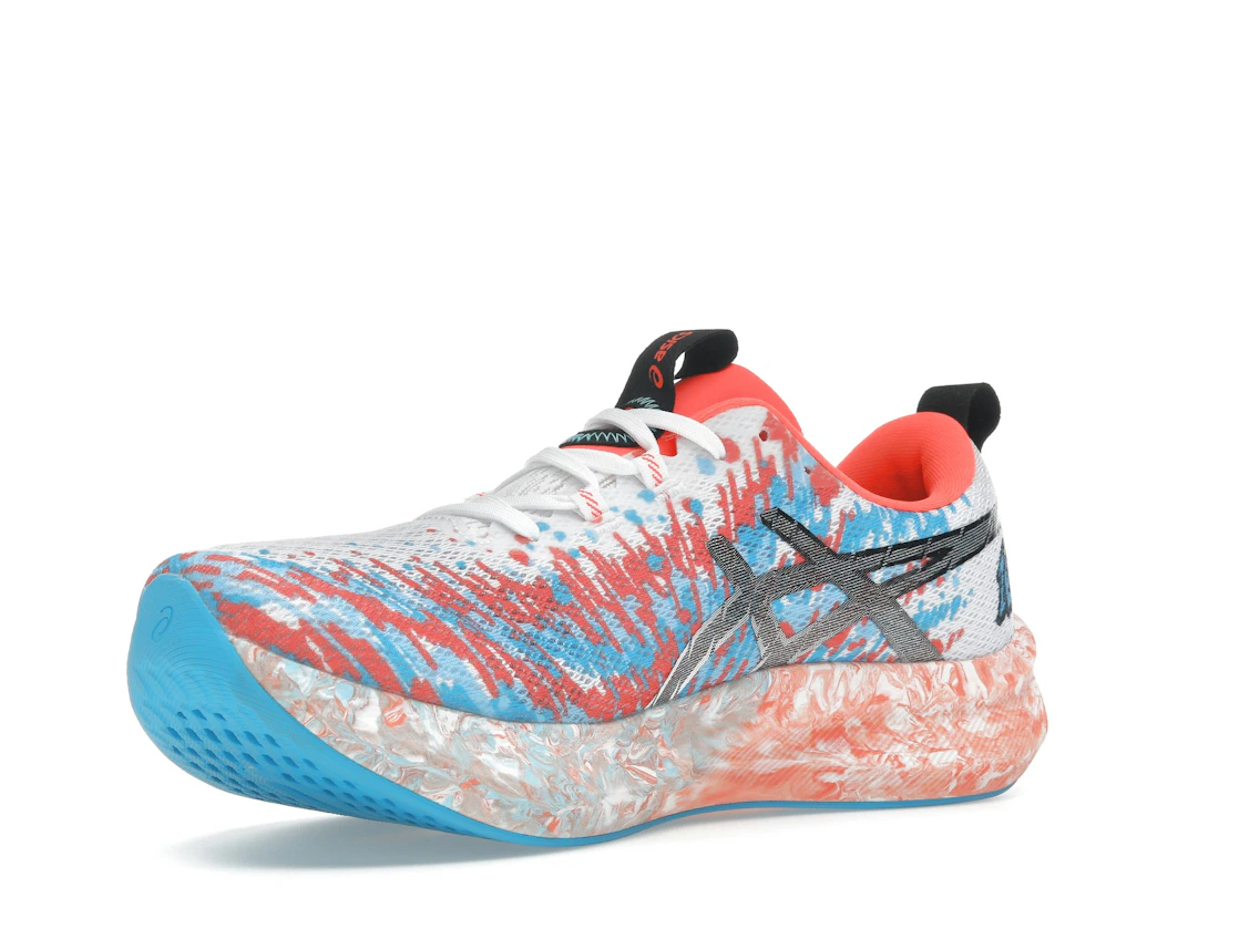 ASICS Noosa Tri 16 White Sunrise Red