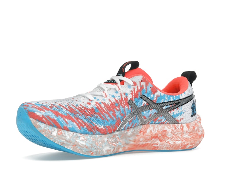ASICS Noosa Tri 16 White Sunrise Red